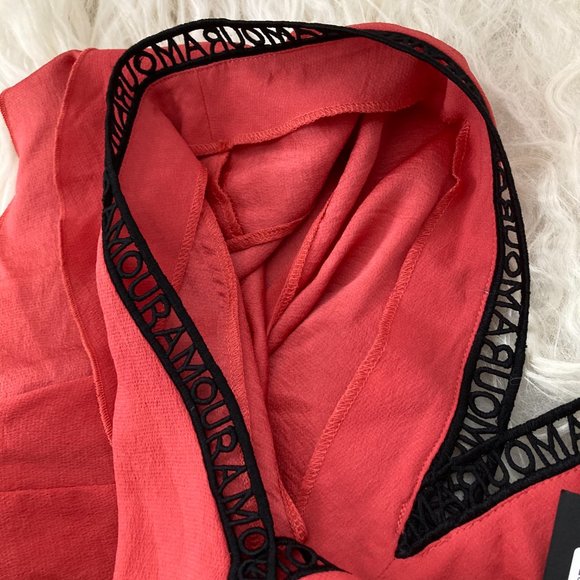 MAJE V-Neck Mini Dress - Picture 10 of 15